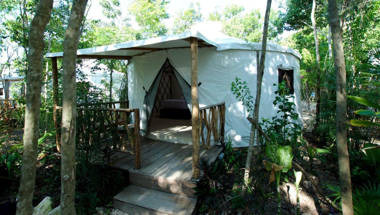 普拉亚卡门Huaya Camp公寓 外观 照片